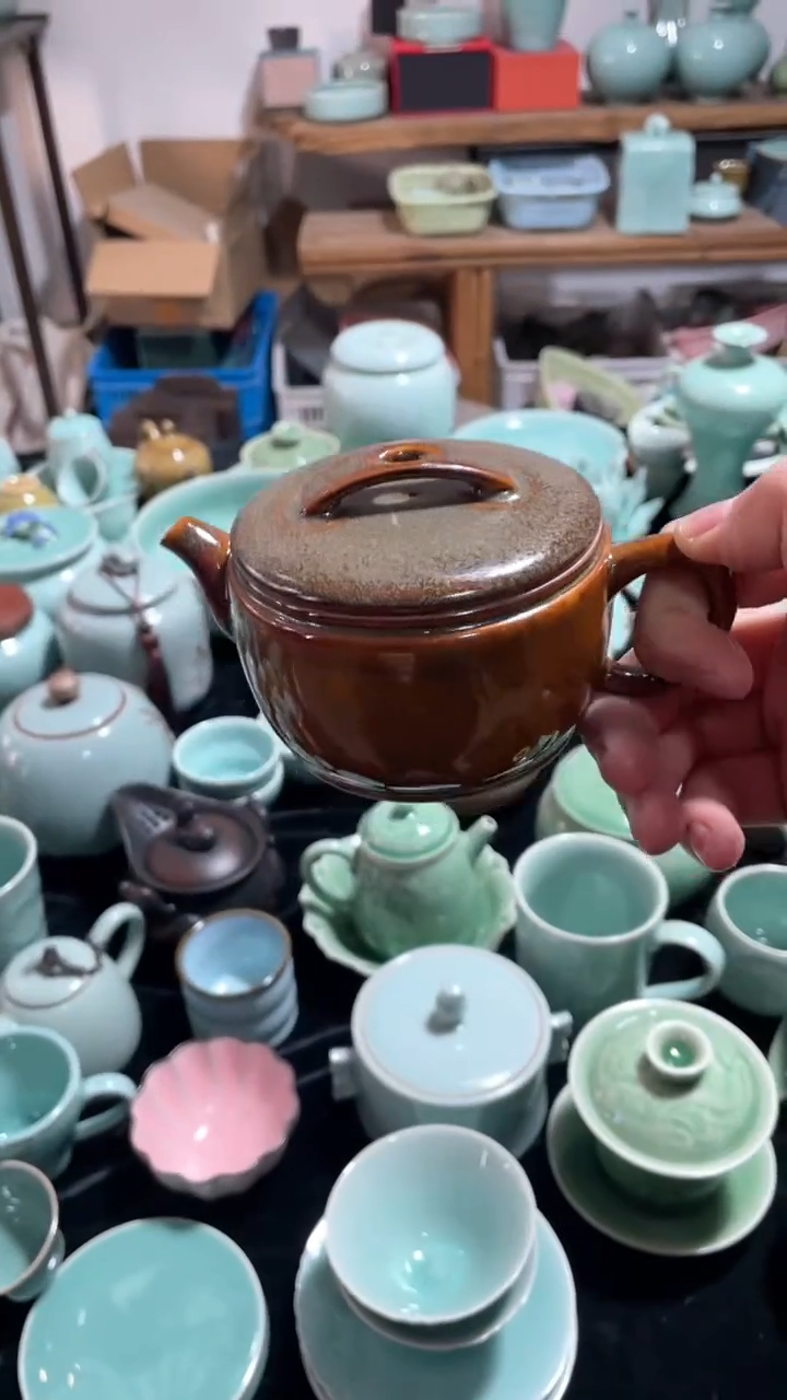 【闪购商品】纯手工 福利款 慧仙青瓷 瓷器 带证书