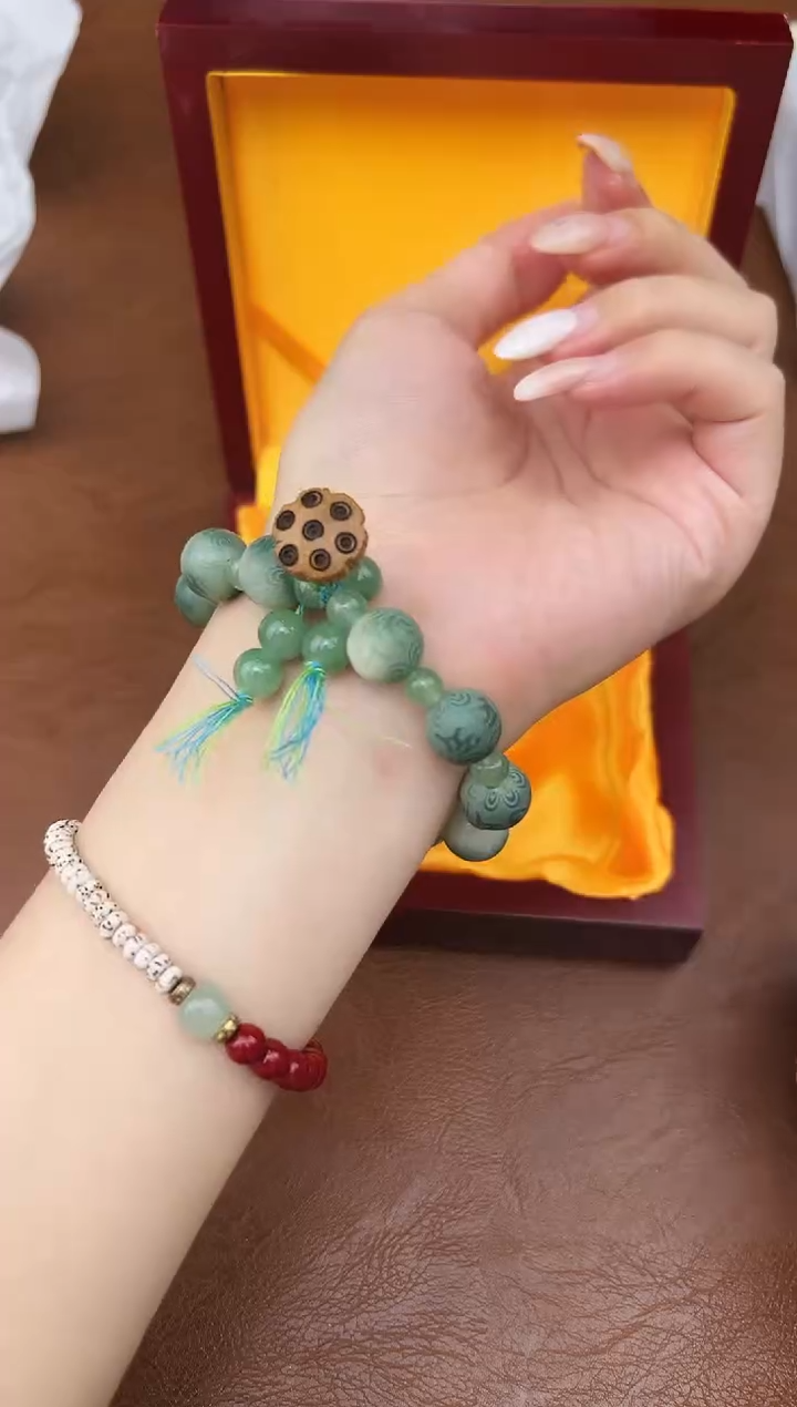 万家文玩阁青玉菩提链接@@ys942