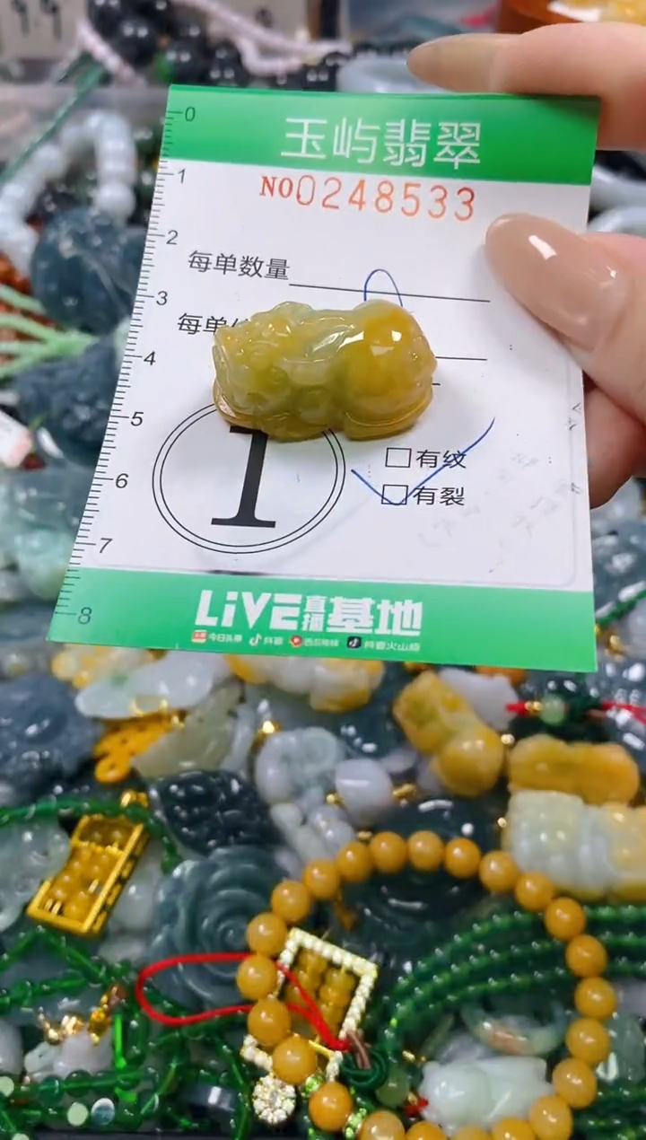颈饰未镶嵌翡翠闪购0248533