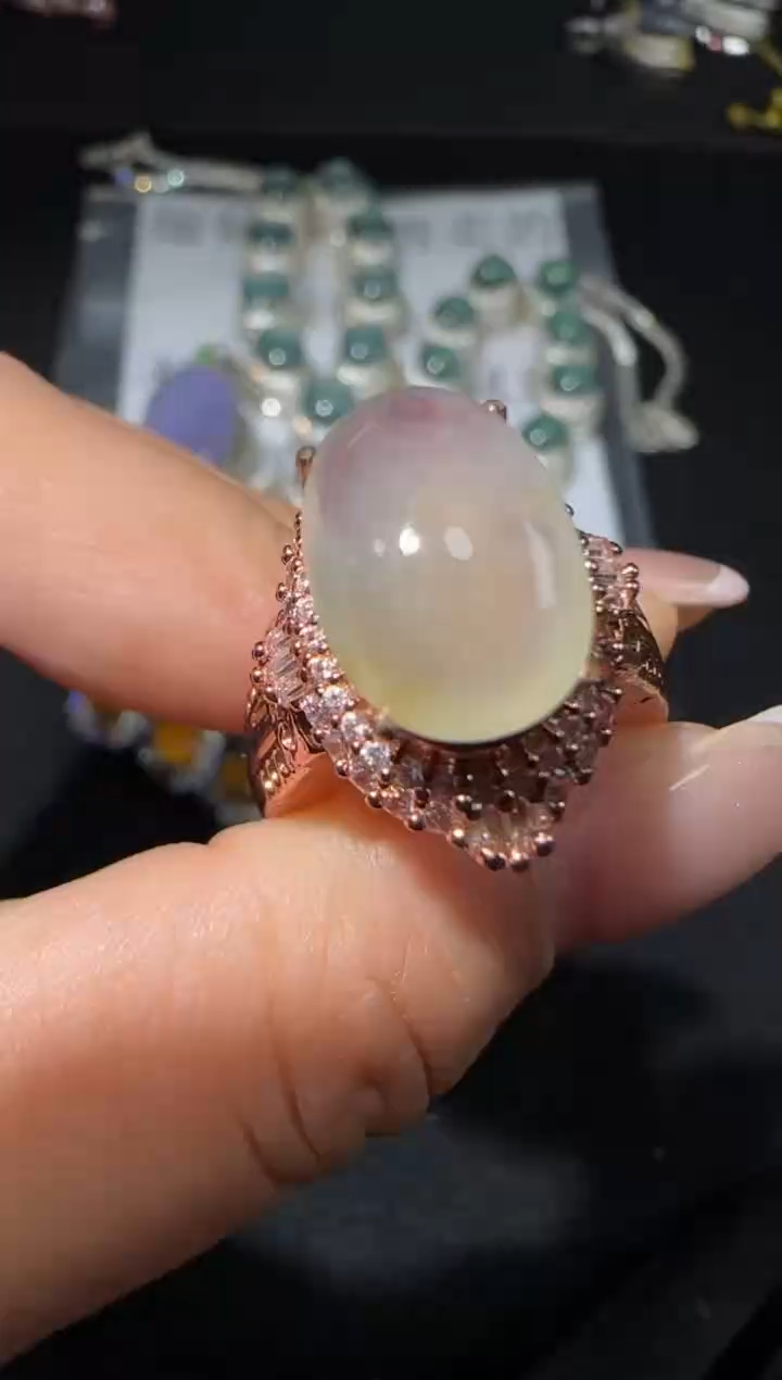 【闪购商品】翡翠戒指未镶嵌多样性发货拍一发一