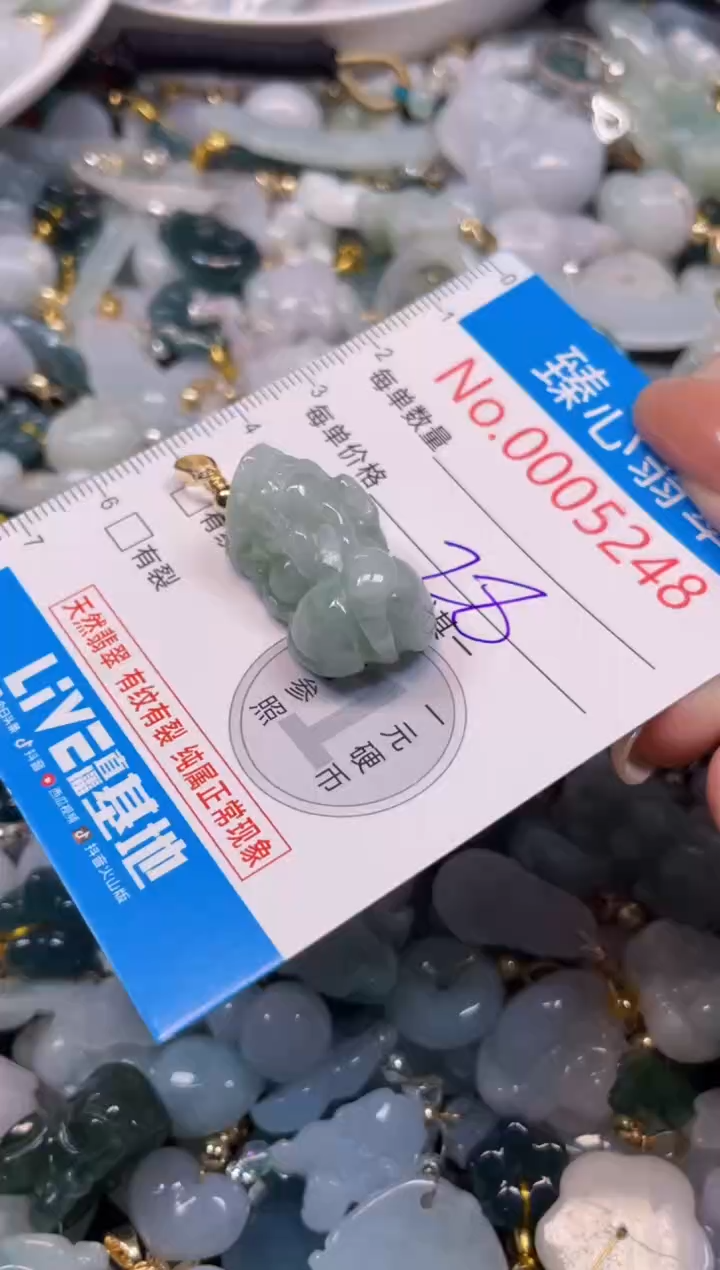 颈饰未镶嵌翡翠5248