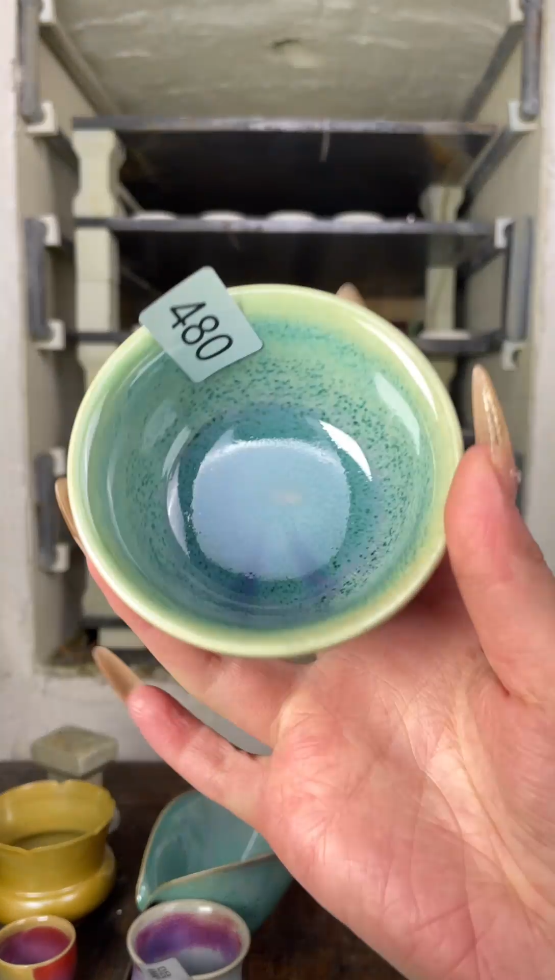 【闪购商品】摆件钧瓷手工茶器窑变