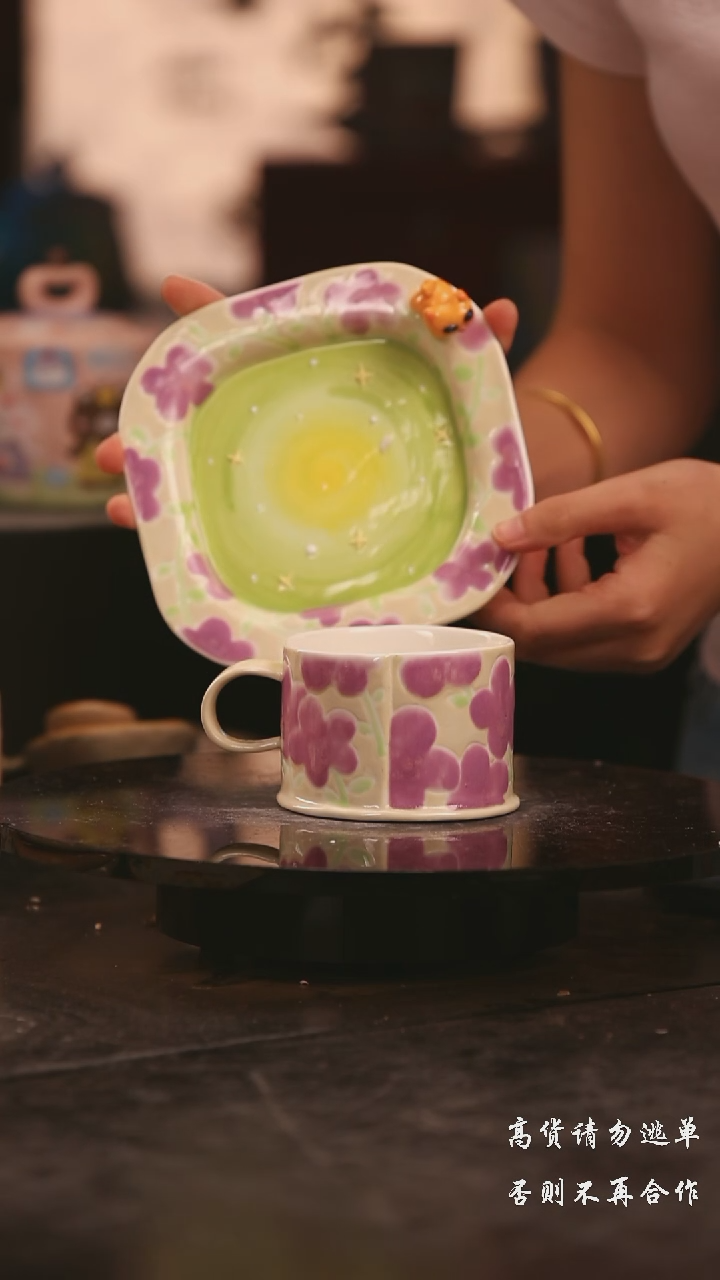 陶瓷景德镇可爱设计师款陶瓷