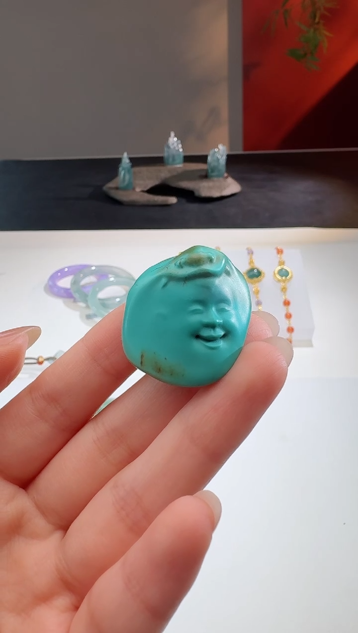 【闪购商品】绿松石挂件未镶嵌【鑫鑫】