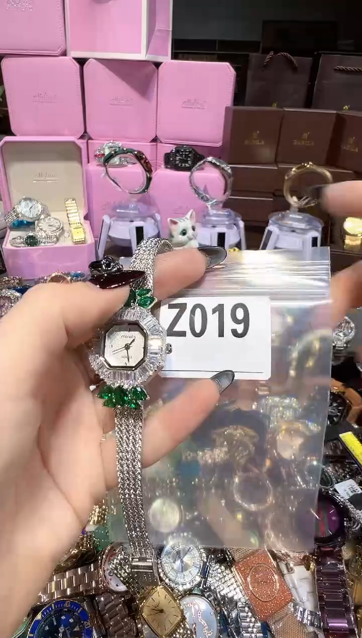 石英机芯不锈钢不锈钢直播定闪专用