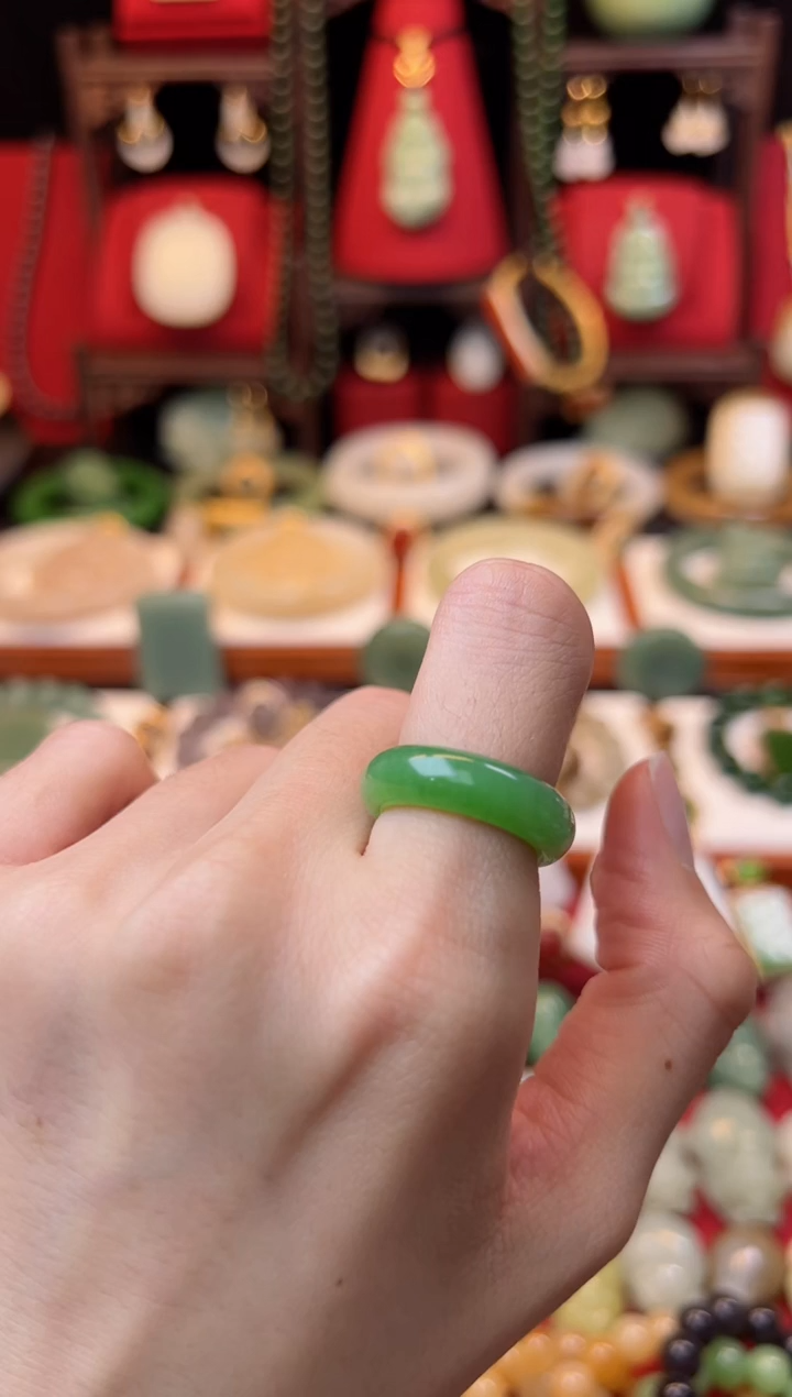 【闪购商品】和田玉戒指未镶嵌1011