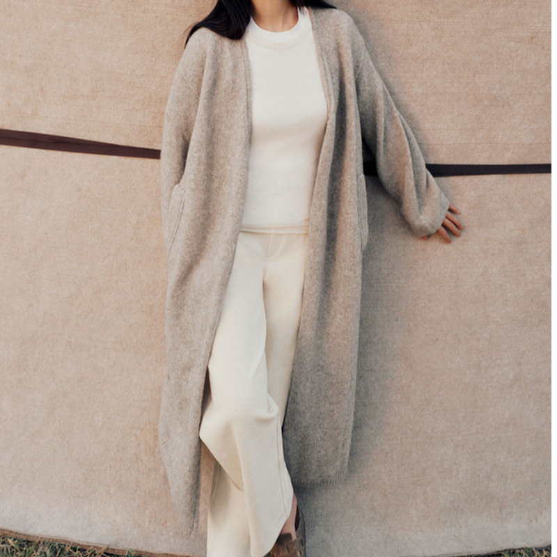 ER2117轻生活系列休闲裤子女 秋冬季弯刀裤通勤长裤纯色百搭女士