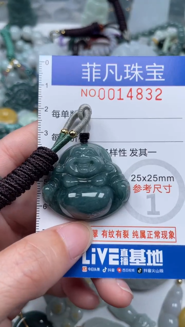 颈饰未镶嵌翡翠14832