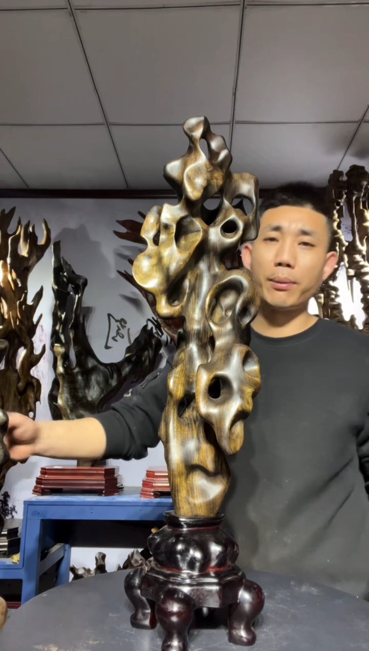 金丝楠木雕款东****店金丝楠木工艺品摆件