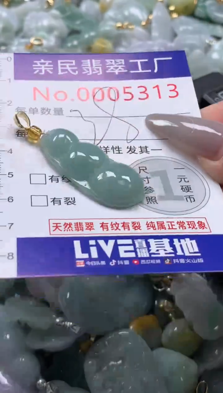 颈饰未镶嵌翡翠5313