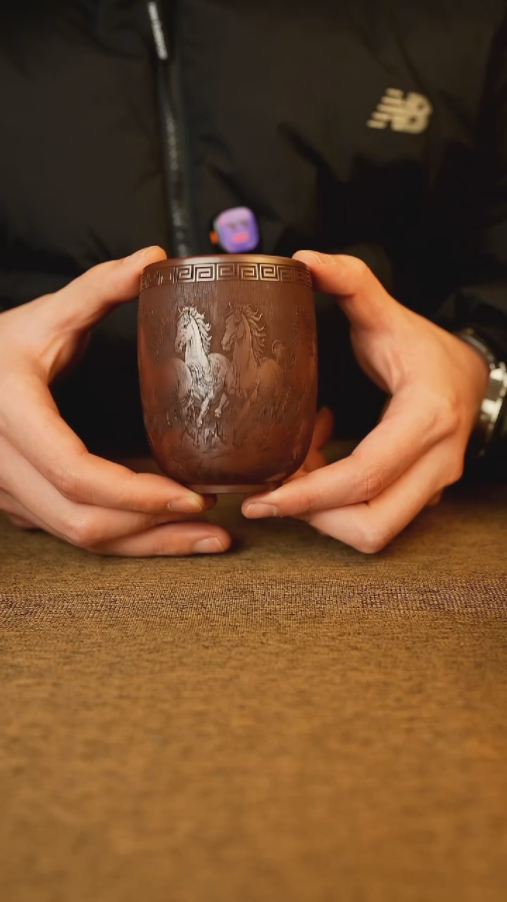 祥***鲜两只柴烧猫 坭香 