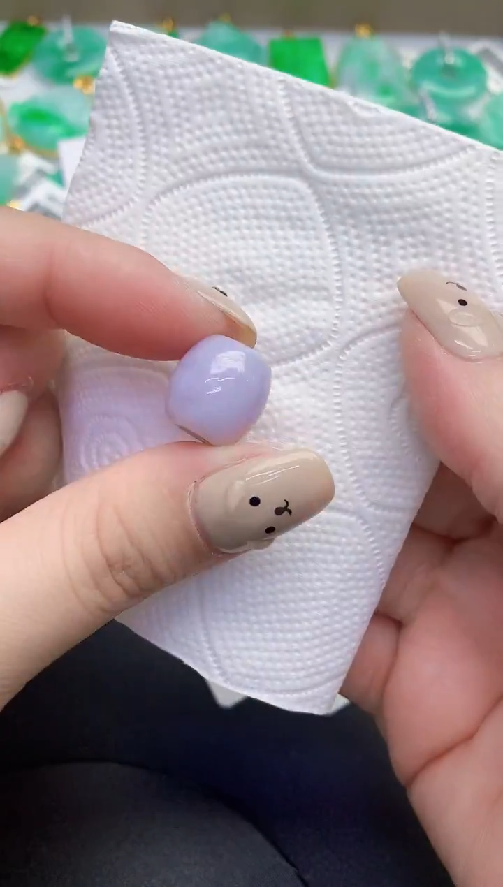 颈饰未镶嵌翡翠缅甸天然翡翠A货