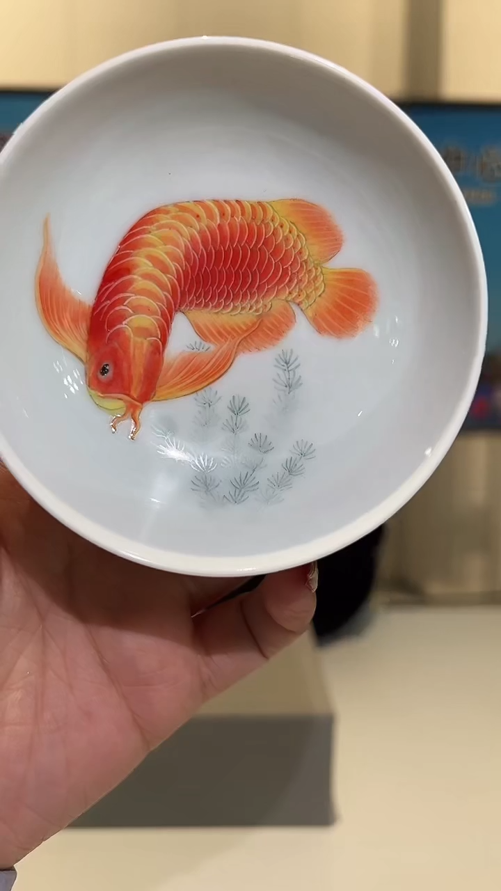 【闪购商品】杯景德镇《龙行天下》内绘普洱杯