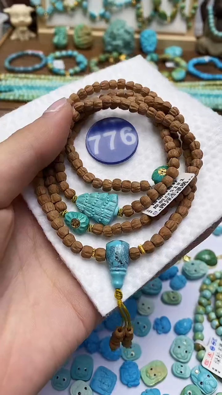 【闪购商品】绿松石项链未镶嵌776