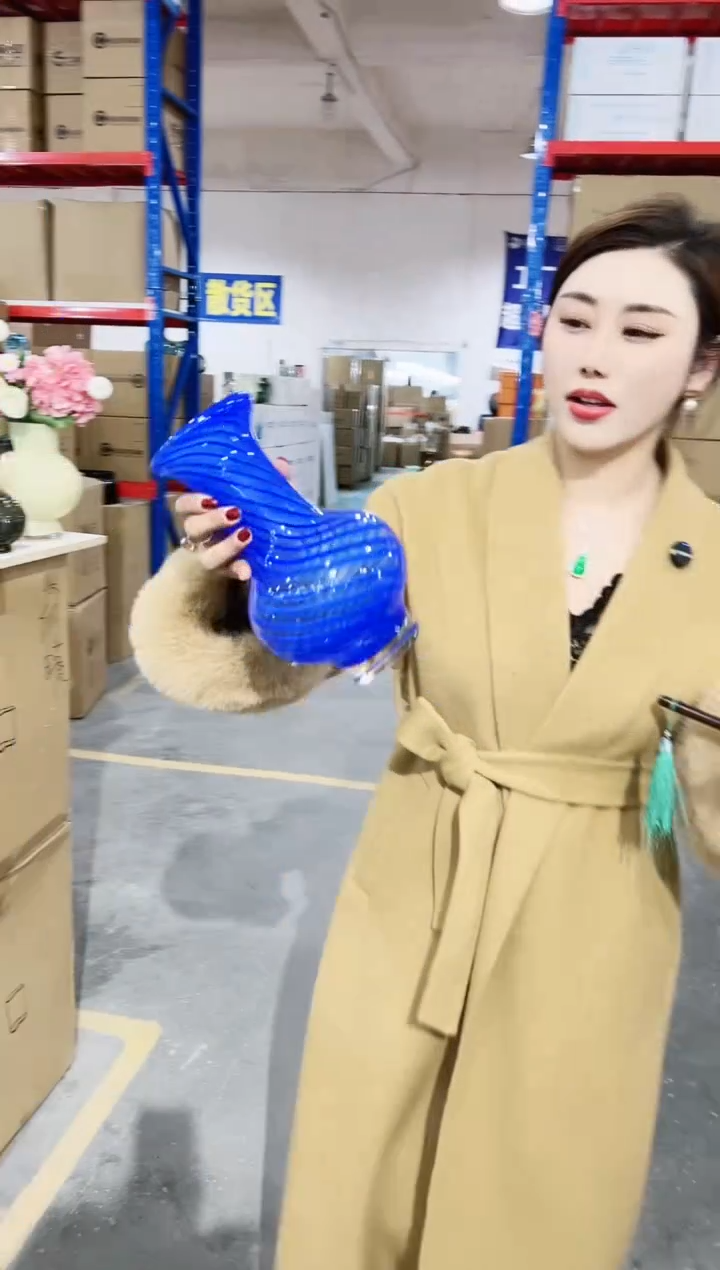 【闪购商品】玻璃私花贸易祁琪-微瑕--1QKNG