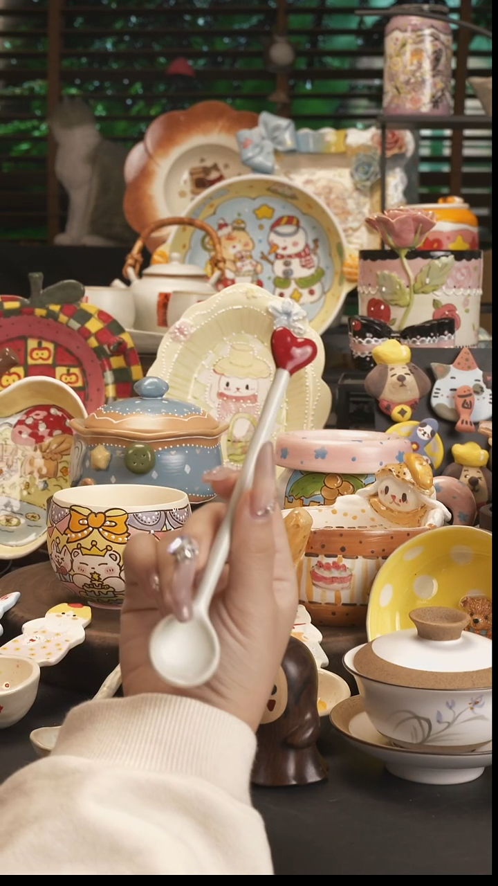 【原创设计】德化手绘陶瓷