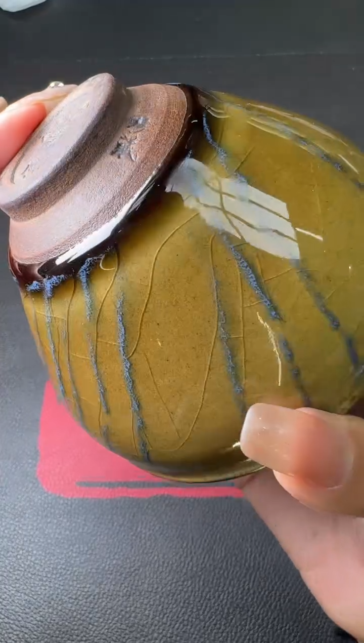 茶盏蔡炳昆柴烧盏126