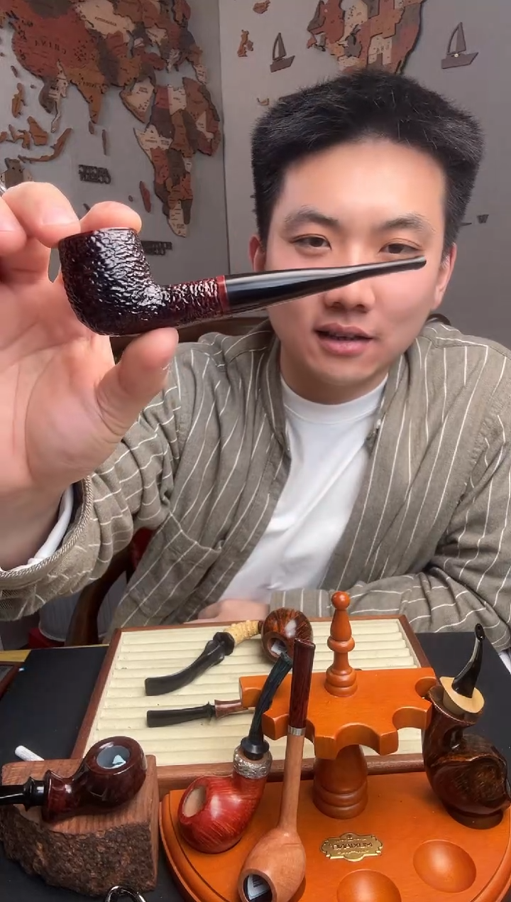 石楠木日**道意大利进口石楠木烟斗