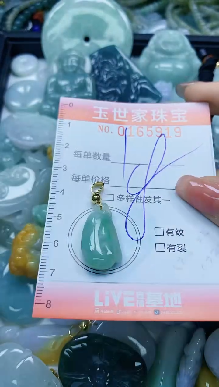 【闪购商品】翡翠颈饰未镶嵌闪购0165919