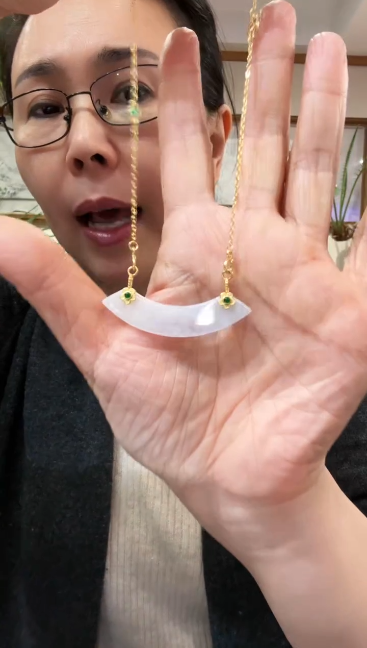 【闪购商品】翡翠颈饰未镶嵌国风