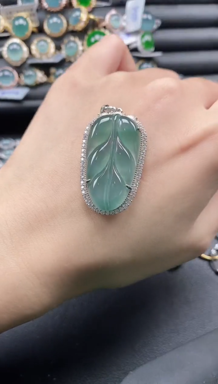 【闪购商品】翡翠戒指银S925镶嵌1111