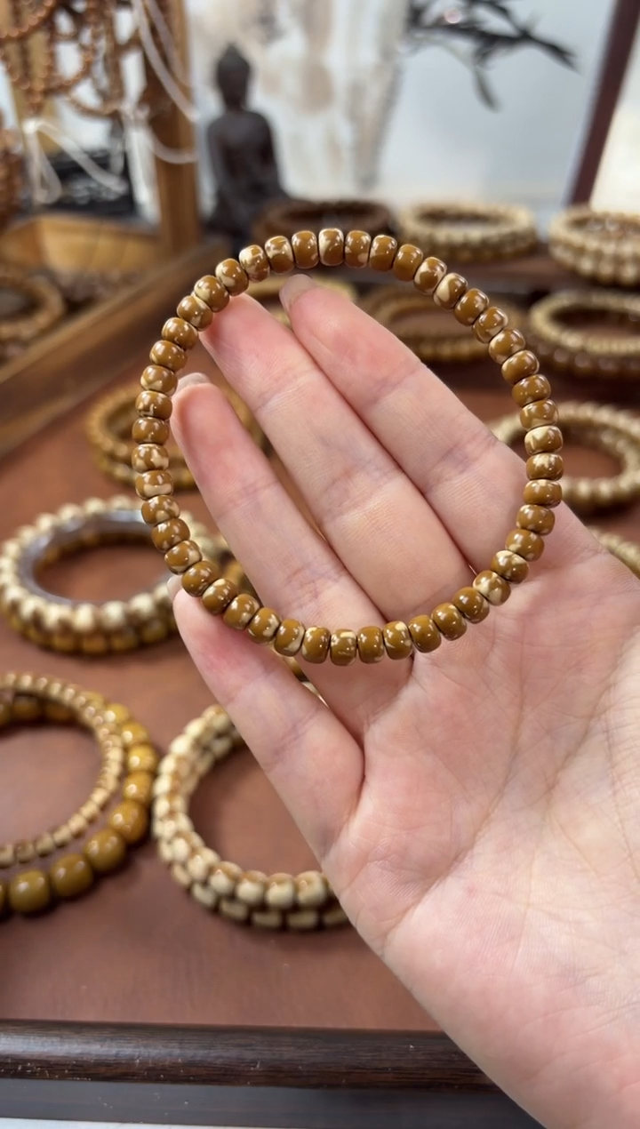 手串紫金鼠6.2纯肉实心紫金鼠花皮老型