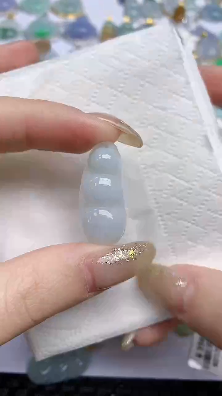 【闪购商品】翡翠颈饰未镶嵌天然A货翡翠 22