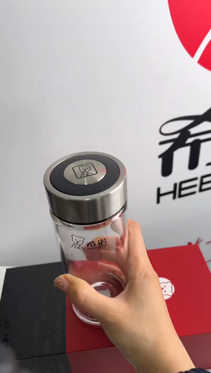 【闪购商品】茶杯经典单层400ml高硼硅