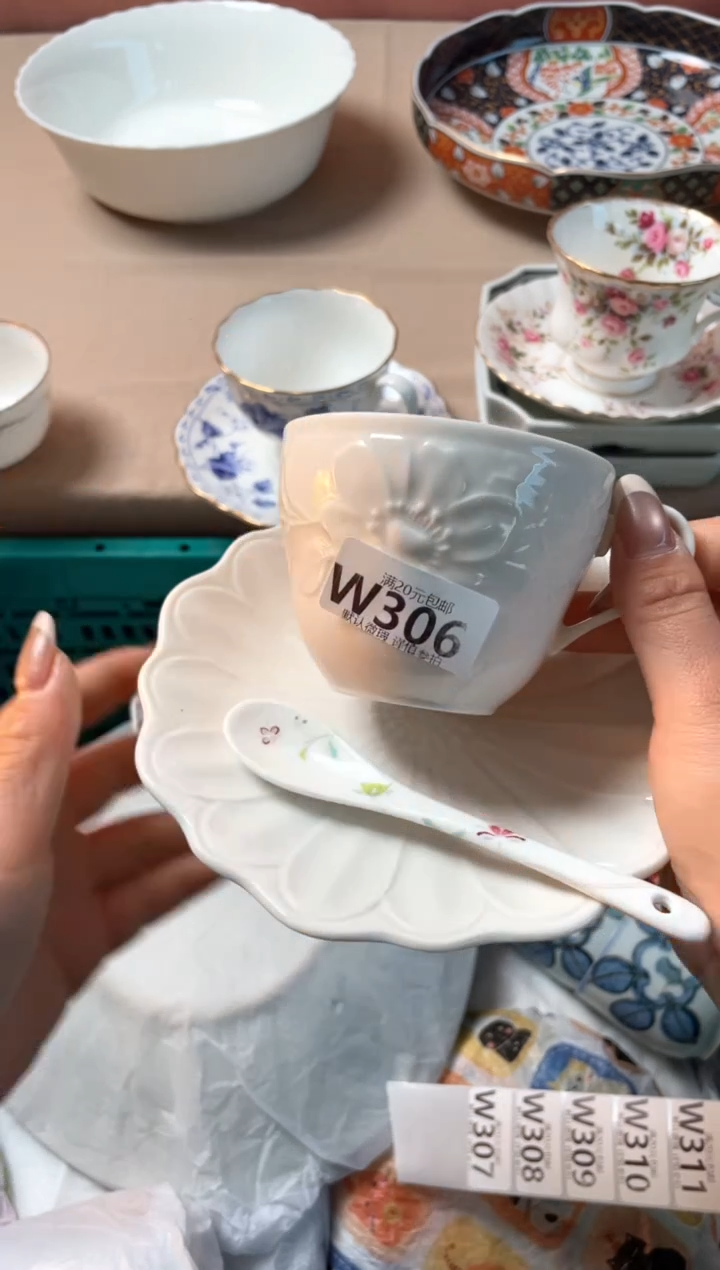 瓷片用****0瓷器瓷器W306