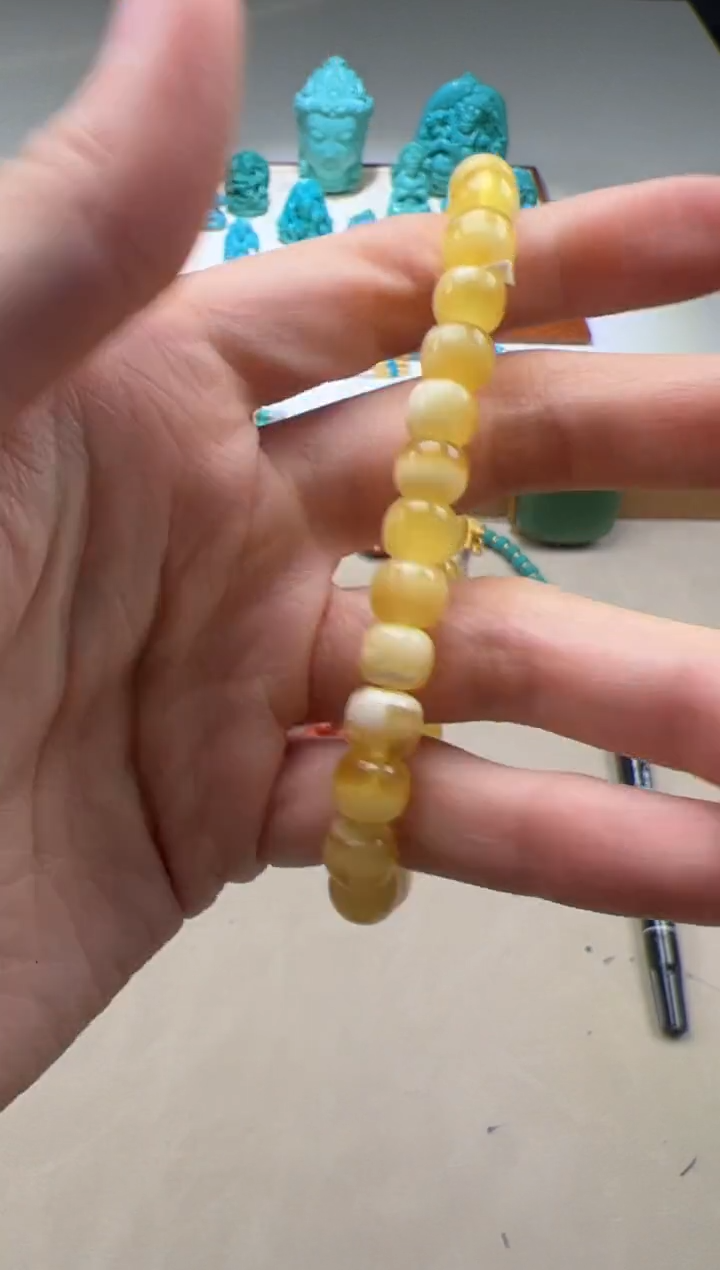 【闪购商品】蜜蜡裸石未镶嵌手串手串