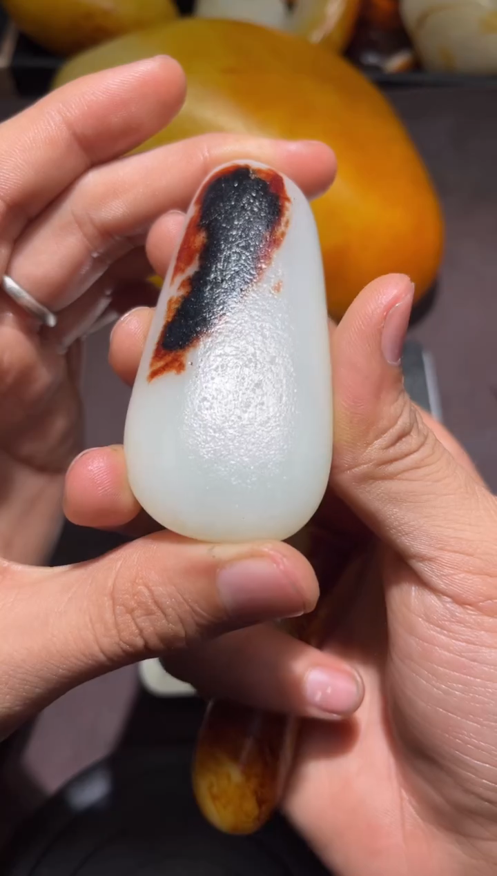 【闪购商品】和田玉（子料）颈饰未镶嵌YL-WW-3.9-55