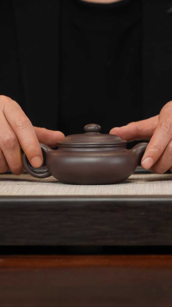 【闪购商品】紫砂茶壶四底扁腹