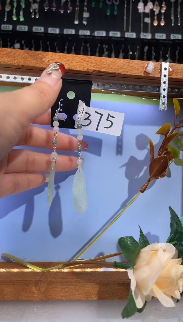 【闪购商品】紫晶耳饰银S925镶嵌喜欢拍