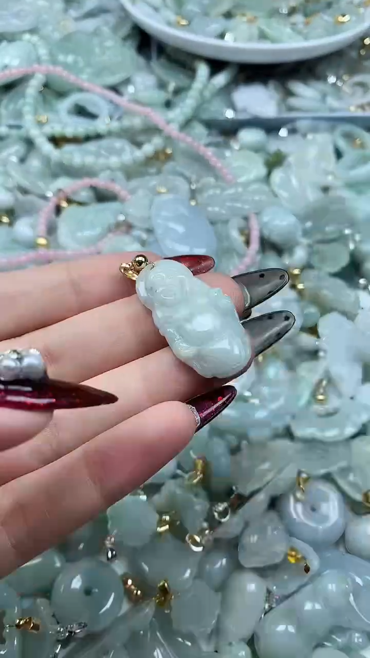 吊坠(不含链)未镶嵌翡翠5360