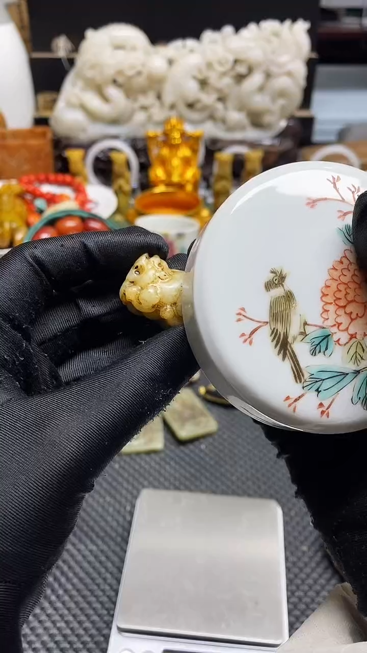 【闪购商品】瓷片瓷器瓷片摆件 1个