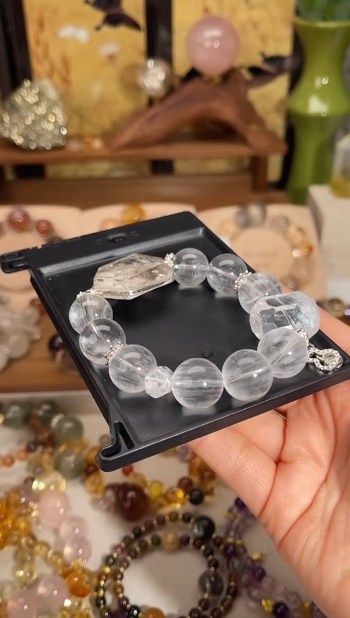 水晶摆件未镶嵌原创diy设计