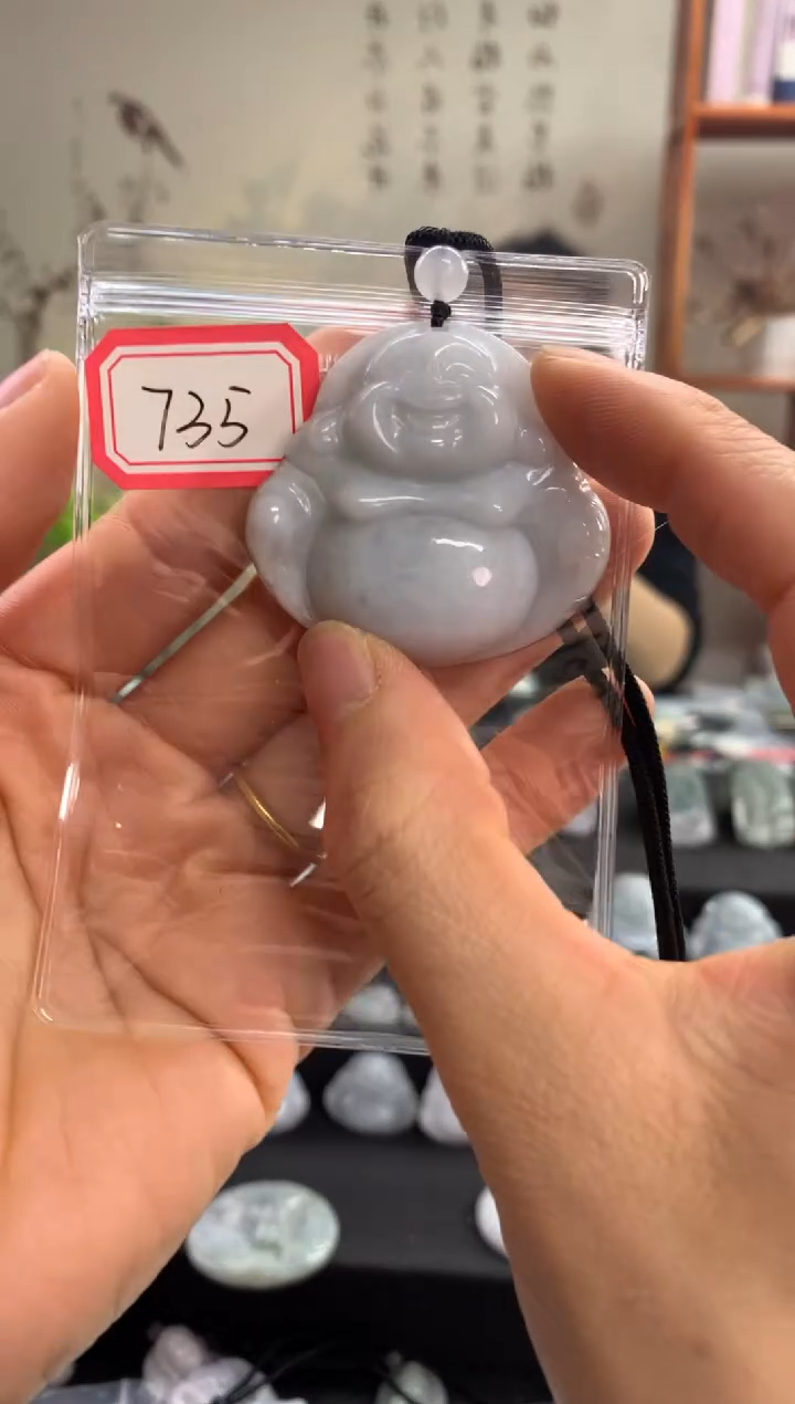 【闪购商品】翡翠颈饰未镶嵌佛公735