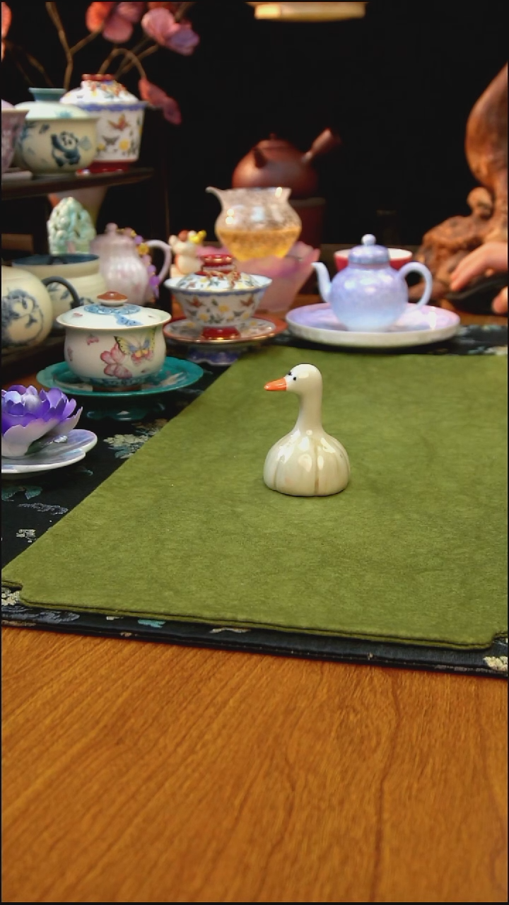 专做手绘和手工茶具的直播间