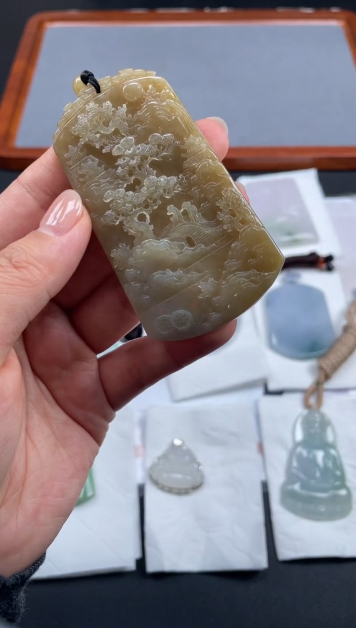 【闪购商品】定制翡翠未镶嵌02-21HDJT0142051