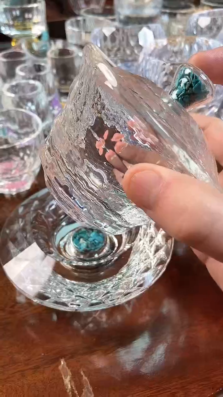 【闪购商品】玺宴新款水晶三才高温绿松石