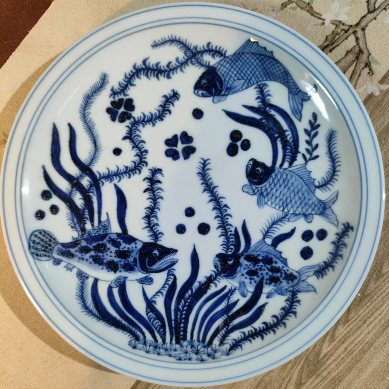 玥之古藏鱼澡壶承