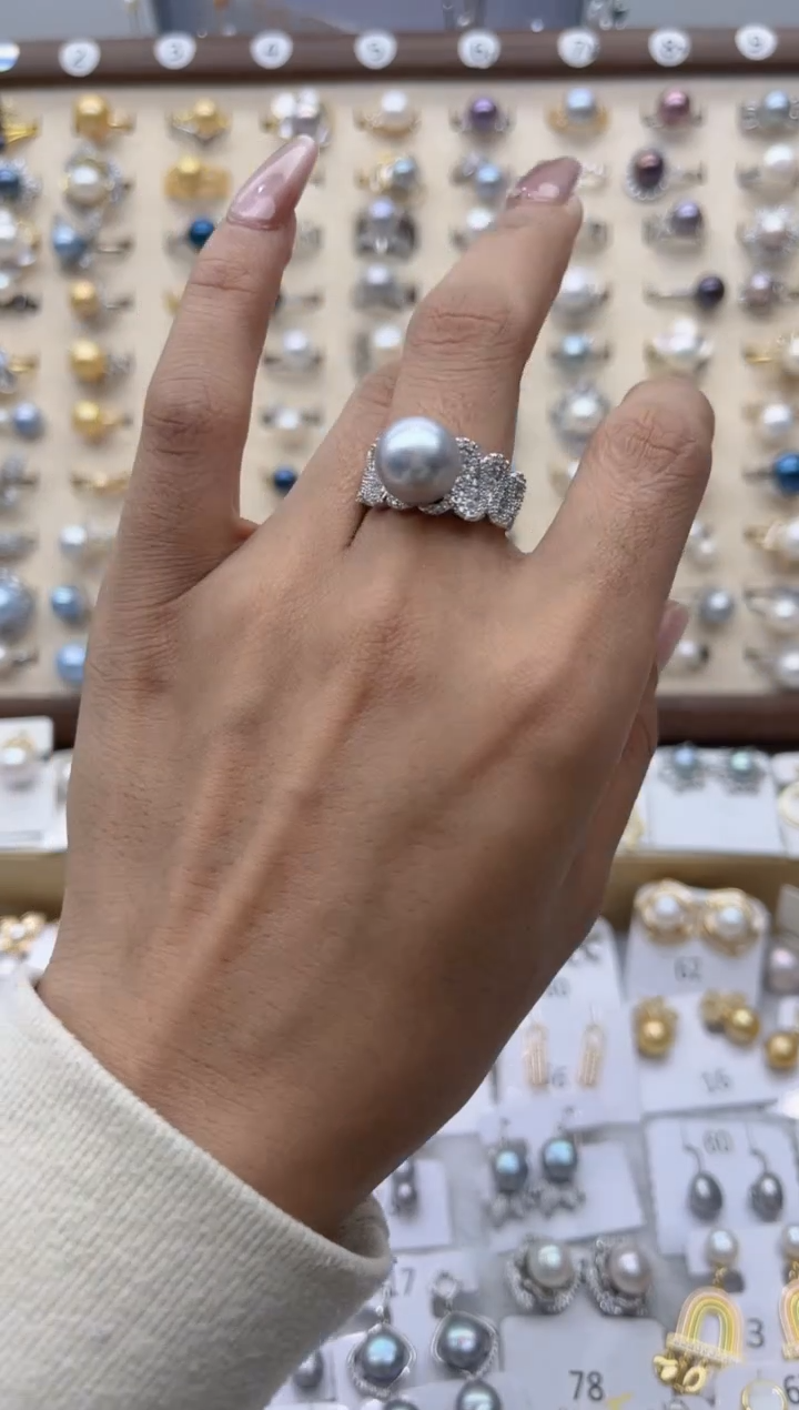 【闪购商品】淡水珍珠戒指合金60