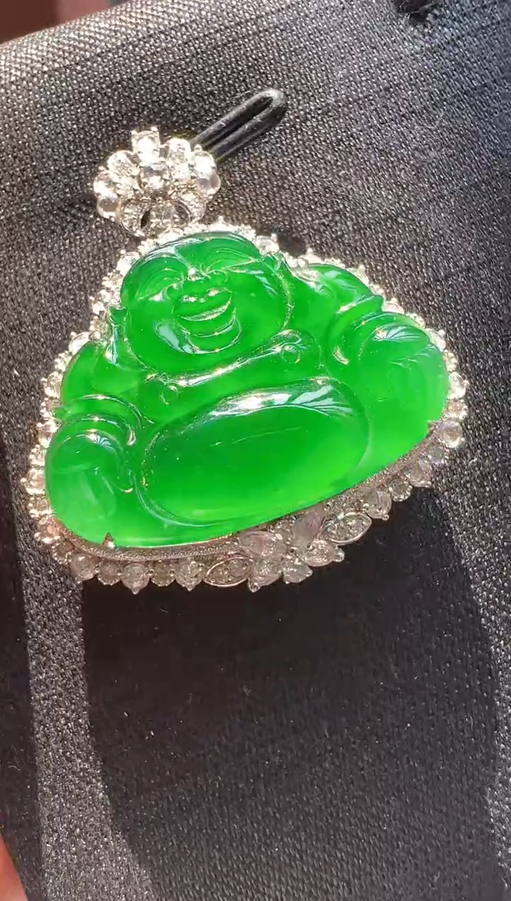 【闪购商品】翡翠吊坠(不含链)18K金镶嵌多样性团购发一件