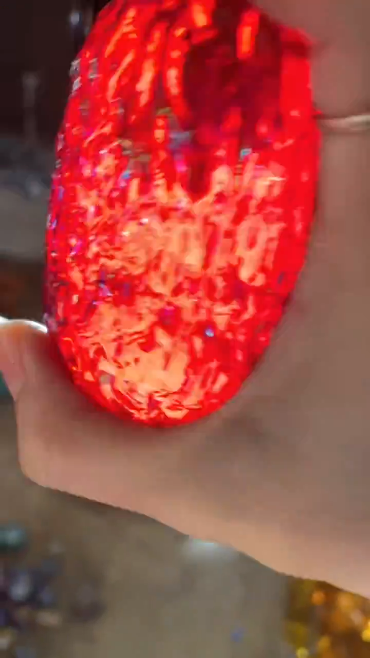 新疆五彩石原石摆件