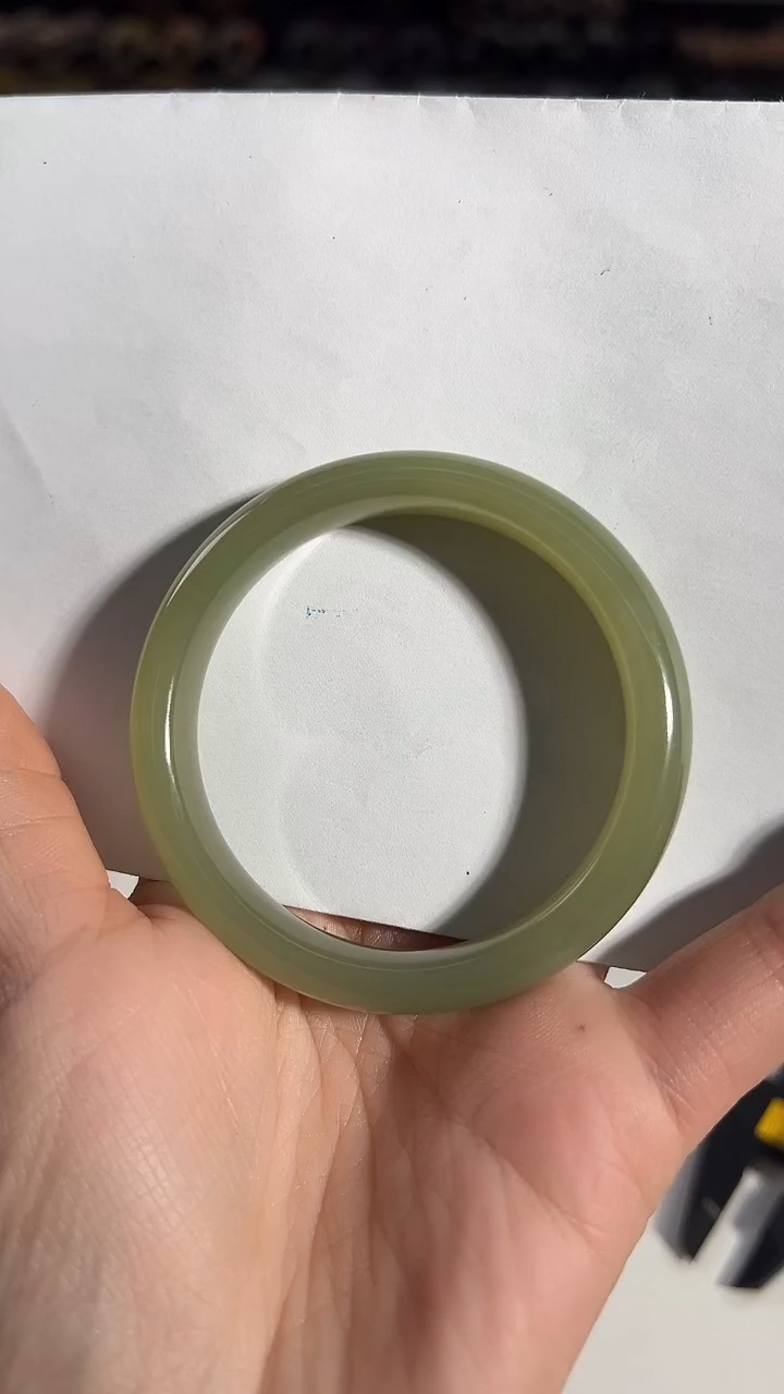 未镶嵌手镯和田玉幸**宝53圈口04