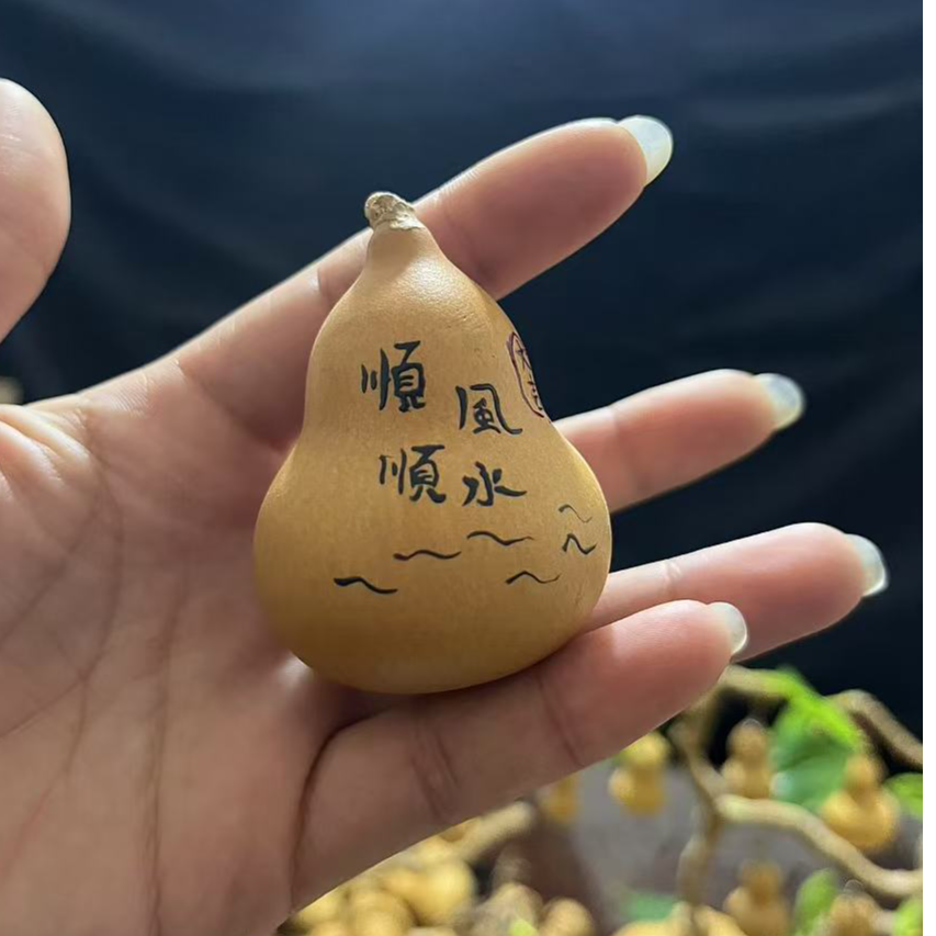 天然葫芦八宝手捻小葫芦