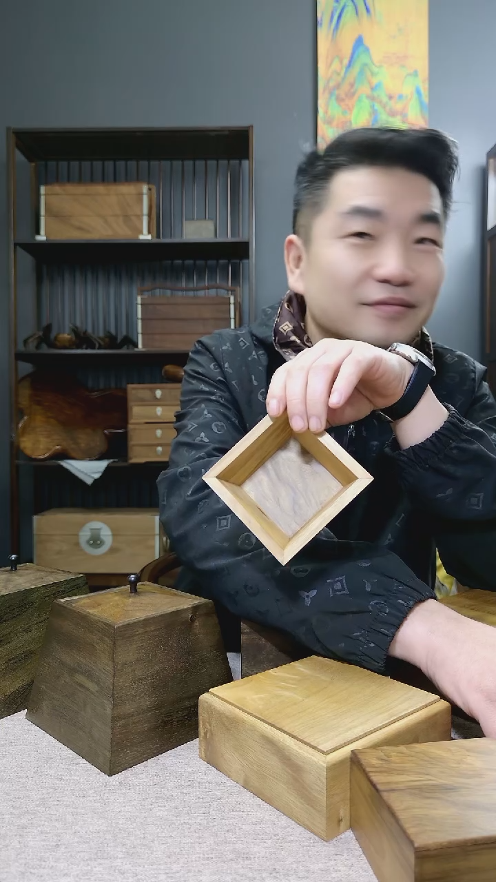 金丝楠金丝楠木升小摆件