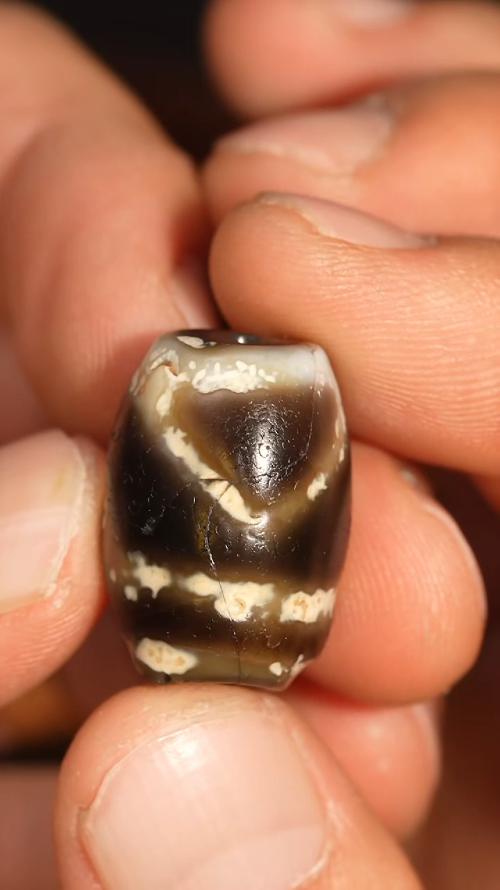 未镶嵌颈饰玛瑙/玉髓冲赛康胡子哥，DIY一200