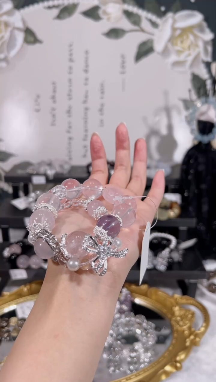 【闪购商品】水晶手链未镶嵌天然水晶默认微瑕 多样性发货发其一