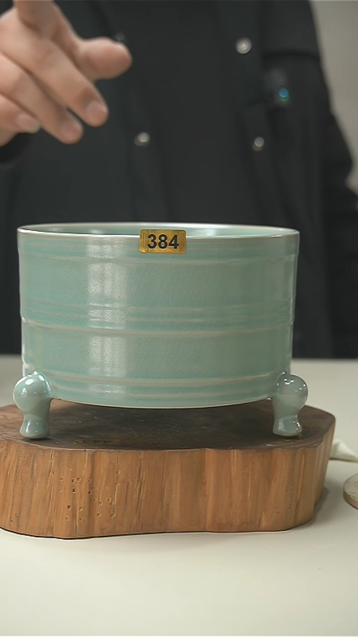 【闪购商品】君子汝瓷（福利）弦纹尊384